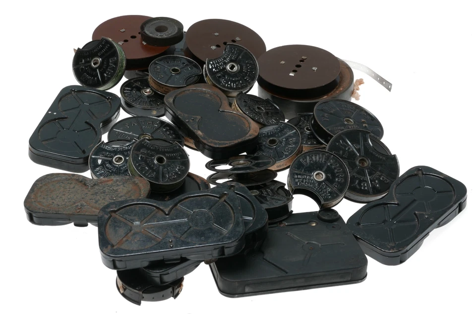 Carretes de película Pathescope Baby Cine cámara de cine 9,5 mm carretes cargadores Foto 4 de 4