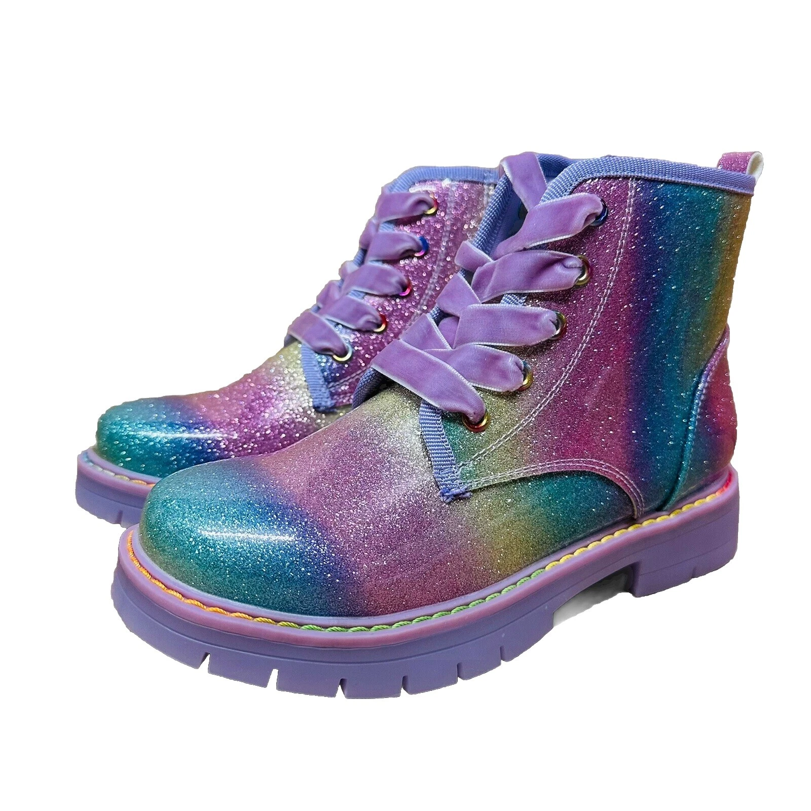 Rainbow Boo Shoes for Girls