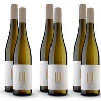 Drei Freunde Riesling Qba, Trocken, Sortenreines Weinpaket (6X0,75L)