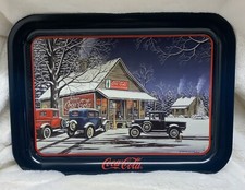 Vintage Coca-Cola Serving Tray "The Gathering Place" 1995