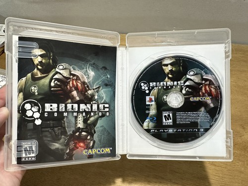 Sony Playstation 3 PS3 Bionic Commando 2009 Capcom Action Game CIB Complete - Picture 3 of 5