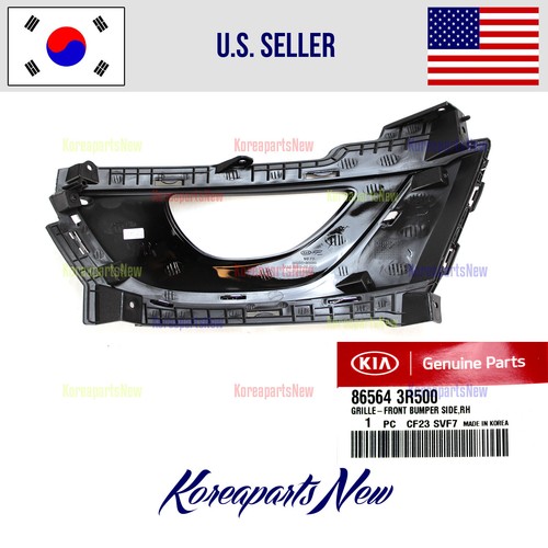 Front Fog Light Lamp Bezel Right Passenger Side 865643R500 KIA CADENZA 2014-2016 - Picture 2 of 2