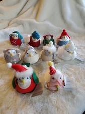 Target Wondershop 2023 Featherly Friends Christmas Bird Ornaments Set Of 10 NWT