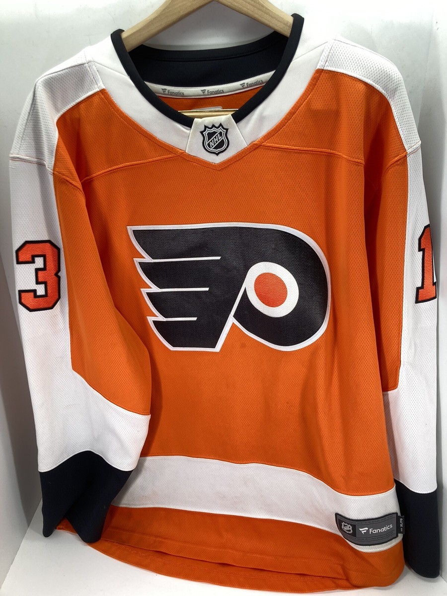 Philadelphia Flyers Hockey Jersey Men XL Kevin Hayes Orange Fanatics  Breakaway