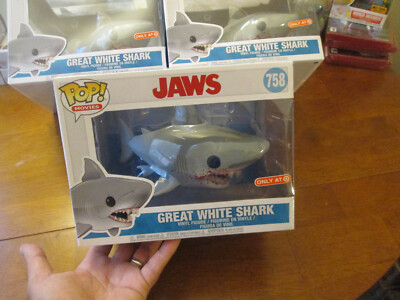 FUNKO POP JAWS GREAT WHITE SHARK # 758 EXCLUSIVE TARGET 2019 BLOODY MOUTH | eBay