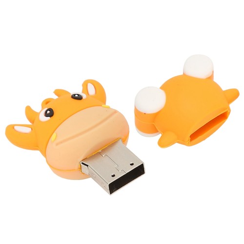 U Disk 3D Cartoon Calf Model Orange USB Storage For 7/8/10/Vista/XP/ TPG - Picture 5 of 34