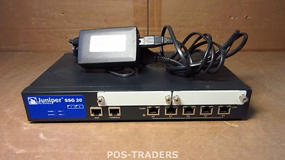 Juniper SSG-20-SB SSG20 VPN 160 Mbps Firewall 5-PORTS INCL PSU