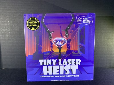 Tiny Laser Heist Double Cross 3D Expansion Pack Board Game Brand New Sealed