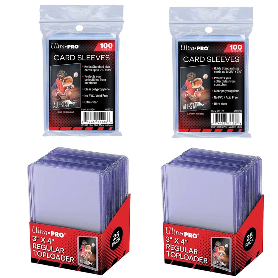 Ultra Pro Sleeves Toploader Schutzhüllen für Pokemon Yugioh Magic, One Piece