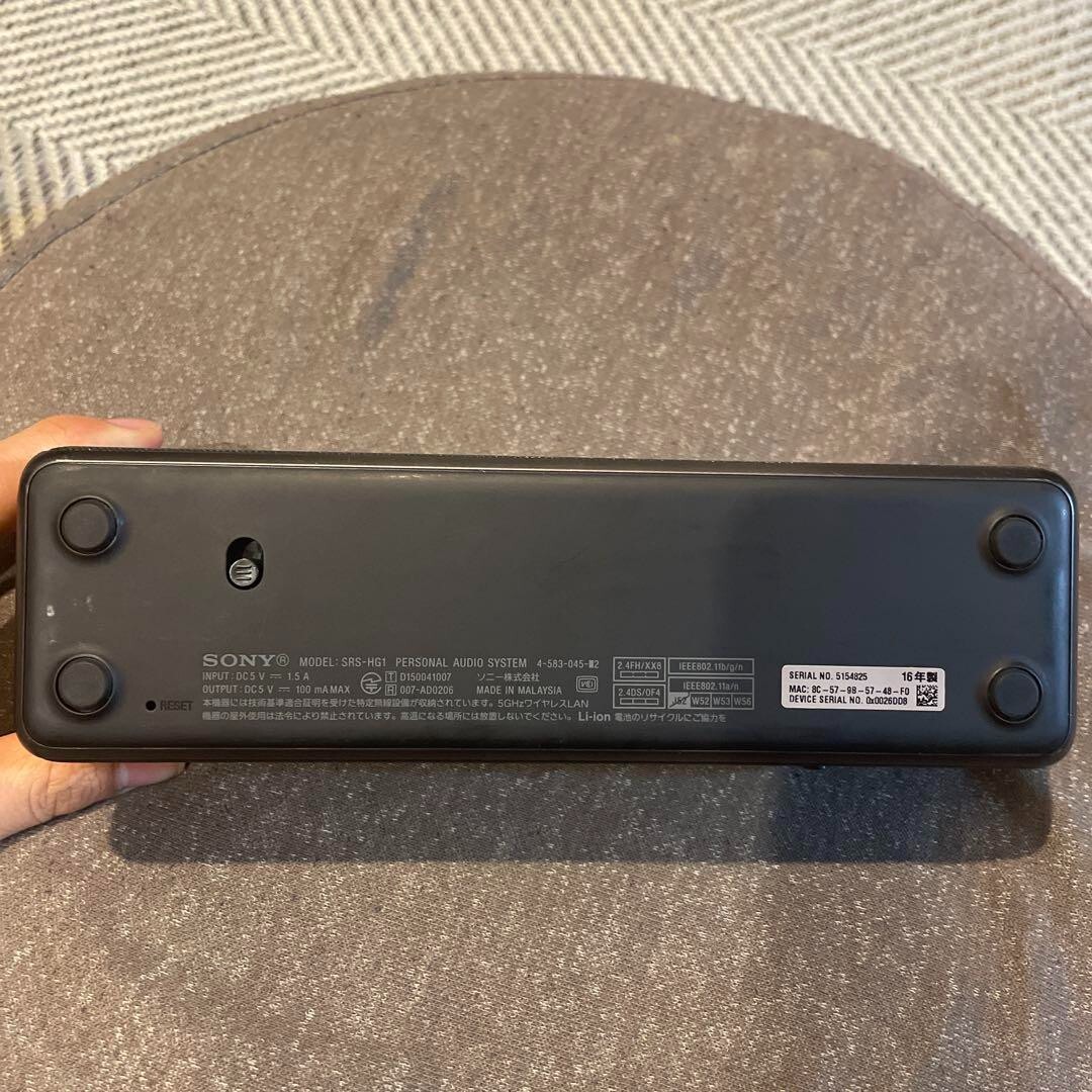 Sony H.ear Go Srs-hg1 Wireless Portable Speaker Bluetooth for sale