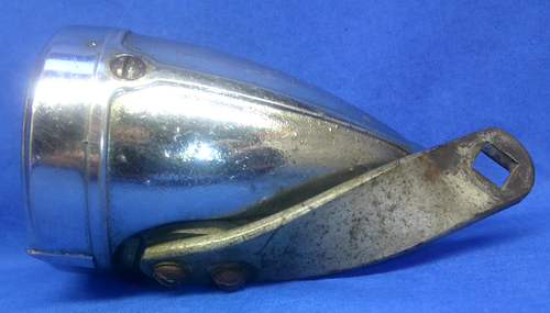 Vintage Prewar Delta Silver Ray Bicycle Fender Light - Picture 3 of 7
