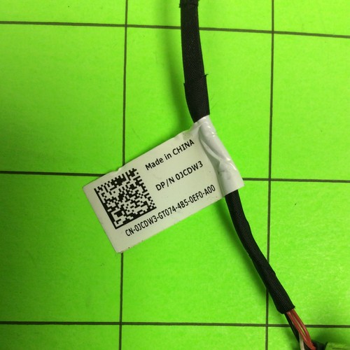 Conector de puerto de alimentación para computadora portátil Dell Inspiron 3147 CN-0JCDW3 0JCDW3 - Imagen 6 de 6
