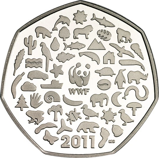 CHEAPEST Rare UK 50p Coins Fifty Pence Beatrix Potter Olympic WWF NHS Circulated - Image 3 of 4