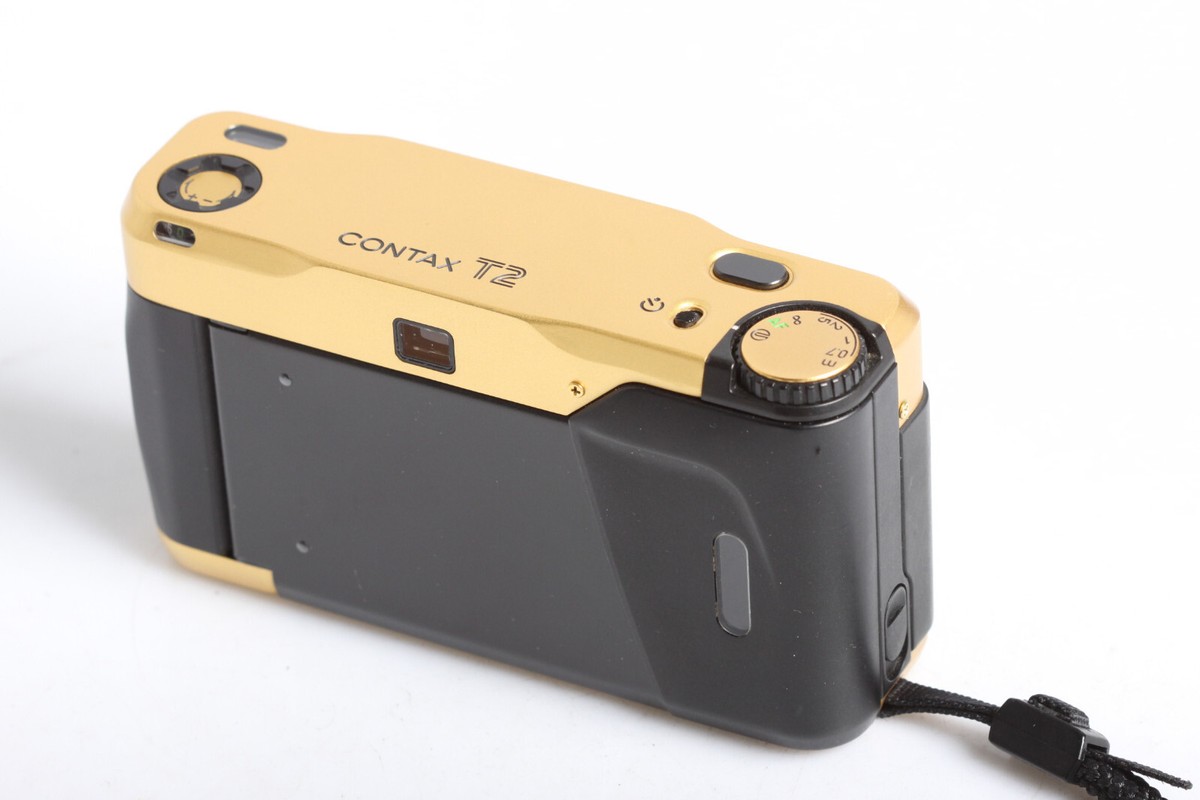 Contax T2 60 YEARS GOLD Edition mit Carl Zeiss Sonnar 2,8/38