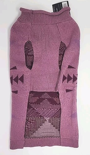 EDDIE BAUER Suéter para Perros Cálido Invierno Ropa para Mascotas Rosa Azul Isla Justa Azteca - Imagen 13 de 21