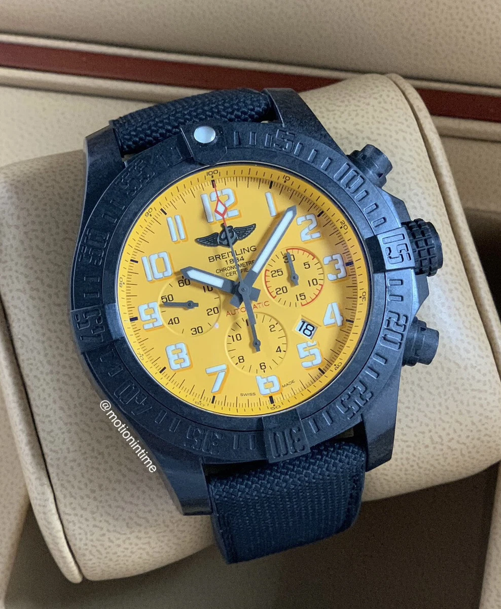 Breitling avenger hurricane clearance yellow