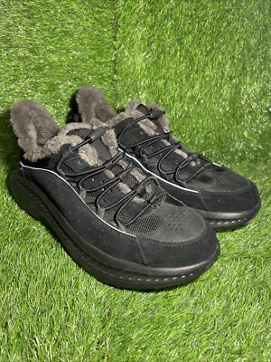 UGG CA805 V2 REMIX HERITAGE TRIPLE BLACK TASMAN SNEAKER 1145350 Men sz 11.5