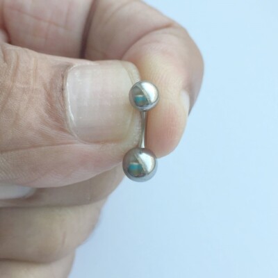 Sterilized Surgical Steel Shortest Only 6mm Long Vch Piercing Barbell Ebay