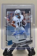 2023 Clearly Donruss Tre Tucker Rated Rookie Autograph