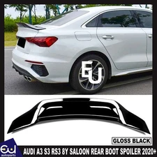 REAR BOOT SPOILER PSM HIGH KICK DUCKTAIL FOR AUDI A3 S3 RS3 8Y SALOON 2020+