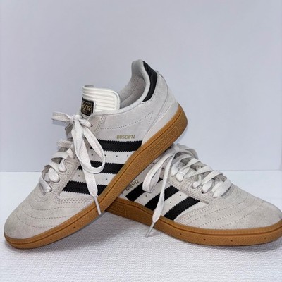 Adidas Busenitz Skateboarding Shoes Sneakers Gray Black Gum Mens 6.5 Womens 7.5
