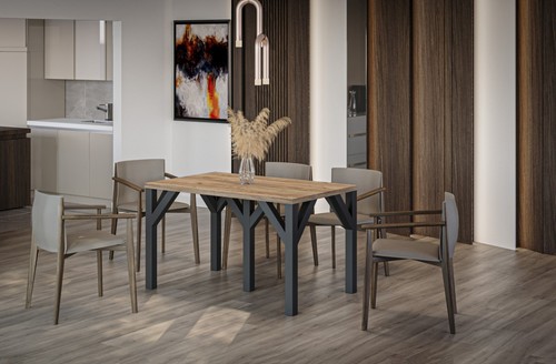 XXL Esstisch DUNAJ Esszimmertisch Kulissentisch ausziehbar erweiterbar modern - Bild 7 von 32