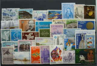 EUROPA CEPT MITLÄUFER BRIEFMARKEN LOT gestempelt siehe Maxi Foto