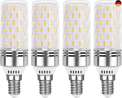 Akynite E14 LED Kaltweiß 6000K 12W, 1350LM, Nicht Dimmbar, Ersetzt E14 100W 