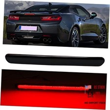 Smoked Lens F1 Style Strobe LED Third Brake A1, for Camaro 2016-2023 Smoked
