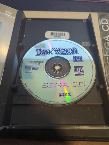 Dark Wizard (Sega CD, 1994) Working CD. Photocopied Cover. 