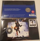 2022 ACDC AC/DC COLOURED 20C TWENTY CENTS PNC COIN & STAMP AUSTRALIA MORE LISTED