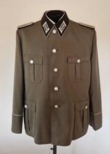 DDR NVA Parade Uniformjacke mit schwarzem Kragen 60er Jahre Größe 44 48 52 56 60