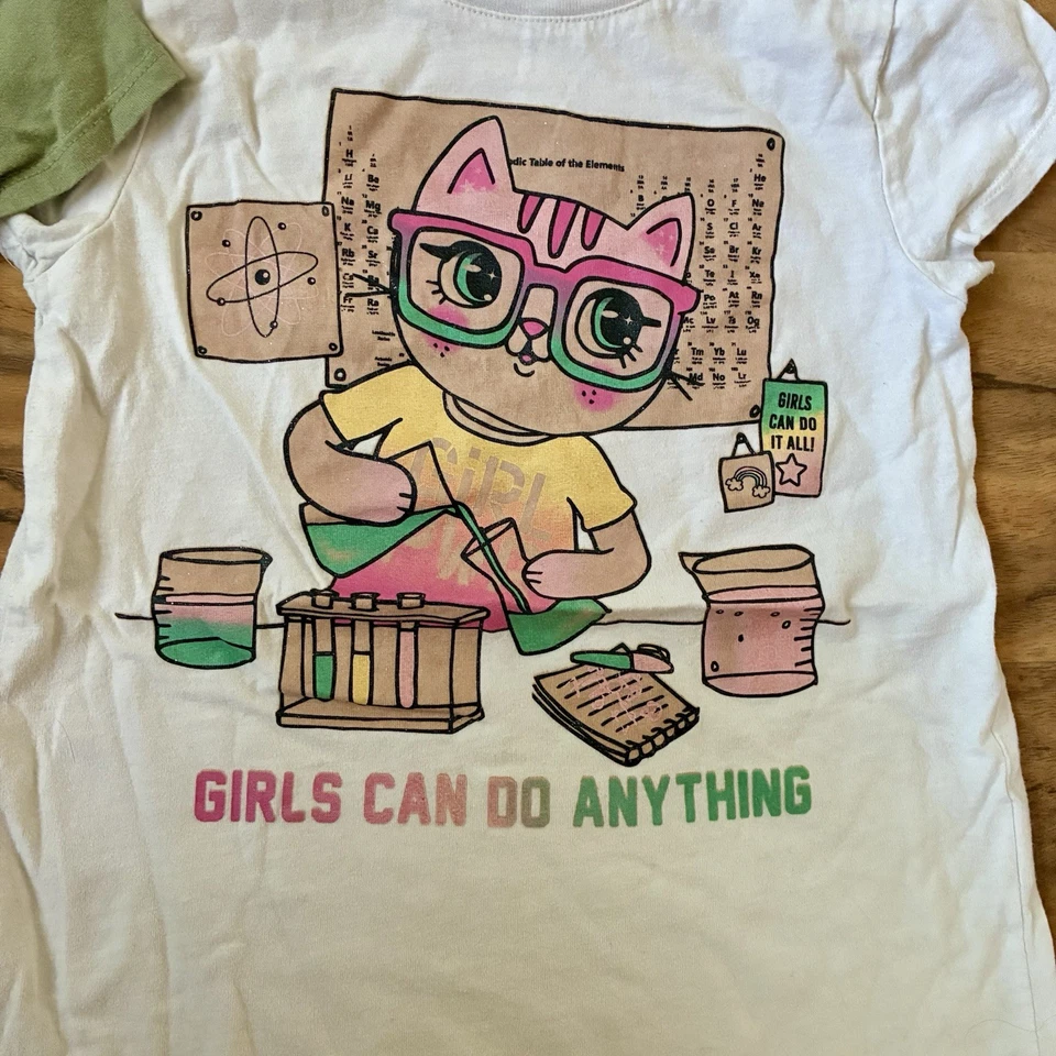 Lot Of 4 Size 5/6 Small Girls Tops The Childrens Place Long & Short Sleeve - Image 4 of 4