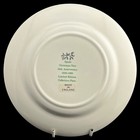 Vintage 1989 Spode Christmas Tree Plate 50th Anniversary Green Ribbon Rim 8” — photo 5