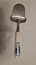 Vintage Elesva Cheese Slicer Stainless Steel  With Ceramic Handle Dutch Windmill