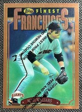 1996 Topps Finest Matt Williams #342 Giants