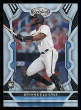 2022 Panini Chronicles Certified #9 Bryan De La Cruz