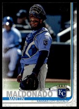 2019 Topps Update Martin Maldonado Kansas City Royals #US16