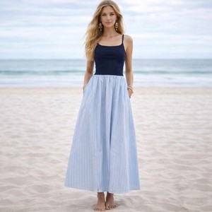 sachin and babi light blue dress Six Long Casual Summer Dresses For Women main image 1