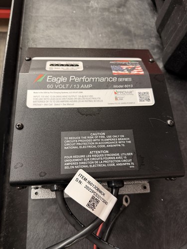 Eagle Performance i6013OB Battery Charger, 60 Volt 13 Amp - MOKE America