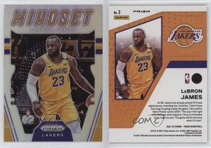 2021-22 Panini Prizm Mindset Silver Prizm LeBron James #3