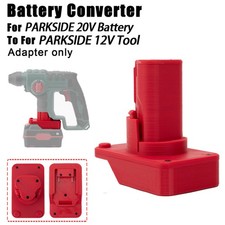 1X Adapter For Parkside 20V Li-Ion Battery To For Parkside X12V Cordless Tools