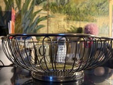 Corbeille à pain ou fruits "Royal Silver" 1950 plaqué argent