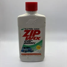 Vintage Turtle Wax Zip Wax Car Wash 1992 Movie Prop 75% Full 18 Fl Oz