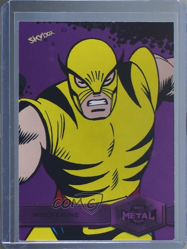 2022 Marvel Metal Universe Spider-Man Pink Light FX 75/75 Wolverine #200 08ud