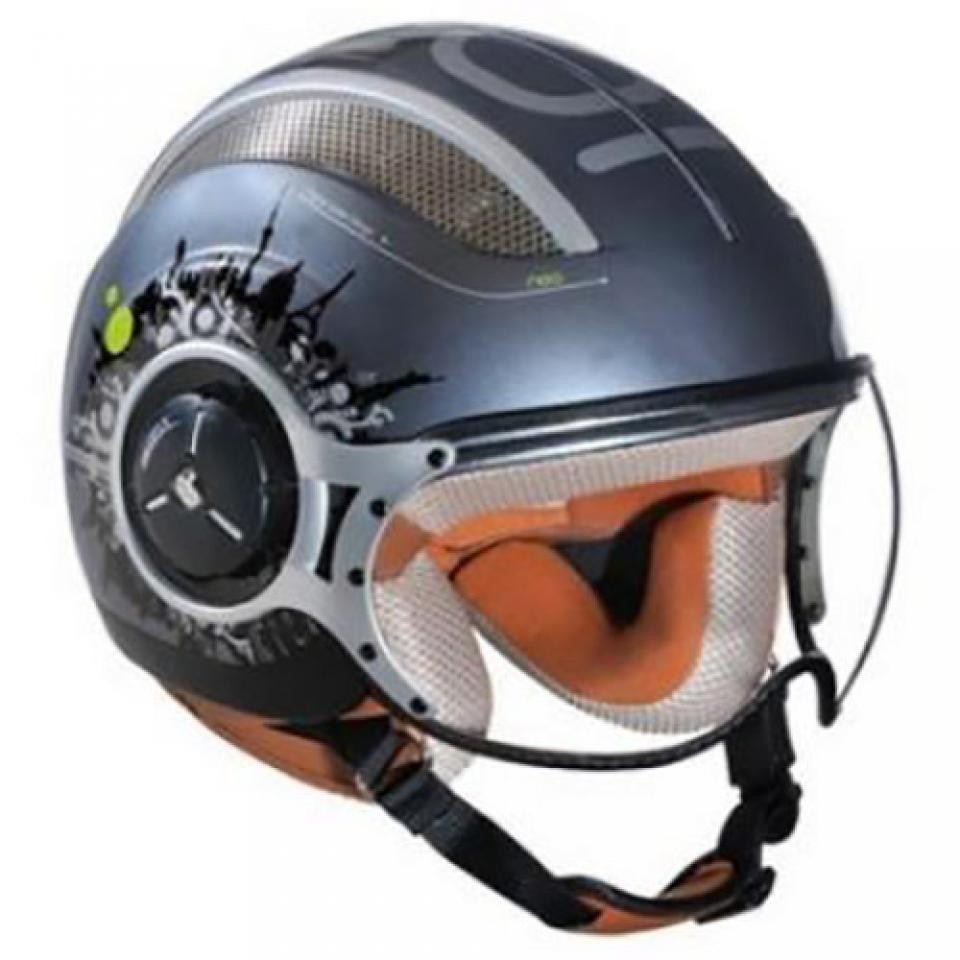 Casque jet Iota moto femme XS visière anti-rayures léger
