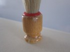 VINTAGE SHAWING BRUSH NATURAL BRISTLE WOODEN HANDLE — photo 2