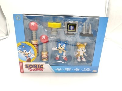 Sonic The Hedgehog, Diorama-Set, Neu, Jakks Pacific, Tails, Figuren, 6,5 cm, New