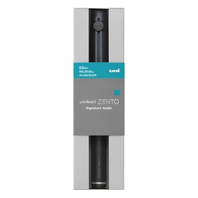 uniball ZENTO Signature Model 0.5mm [Metallic Black] NEW | eBay