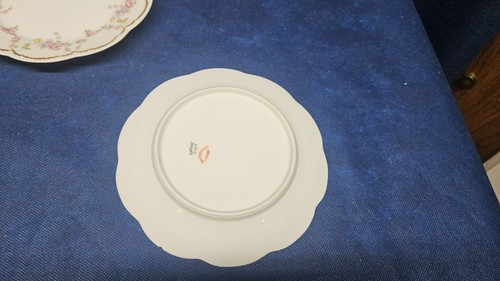Antique T. Haviland Elite Limoges France Set/2 Bread Plates EUC - Imagen 4 de 5